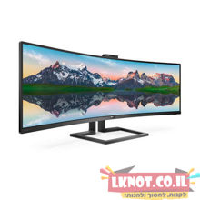 תמונה של מסך מחשב Philips ‏"49 ‏4K