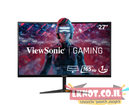 תמונה של מסך גיימינג ViewSonic קעור 27"