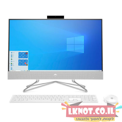 תמונה של HPAIO 23.8" FHD/i3-10100T/8GB/512GB NVMe/Win 10 HOME/White/1YW