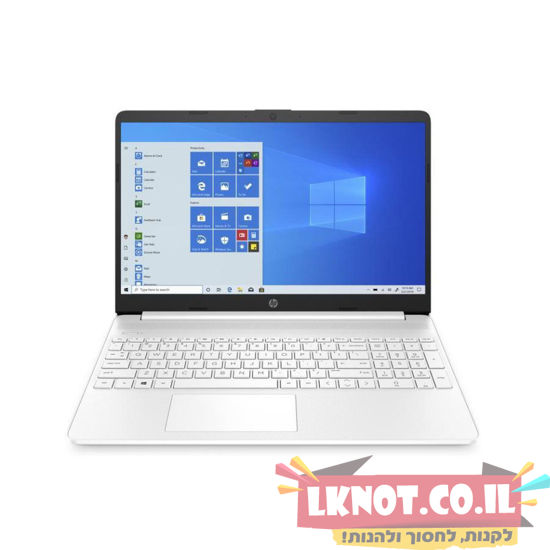 תמונה של HP Laptop 15.6" FHD 15s-fq2035nj/i3-1115 G4/8GB/256GB PCIe/Snowflake white/1YOS